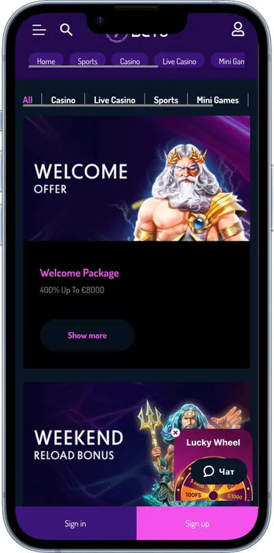 7Bets casino phone promotions