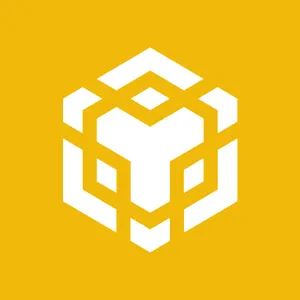 BNB Binance coin icon square