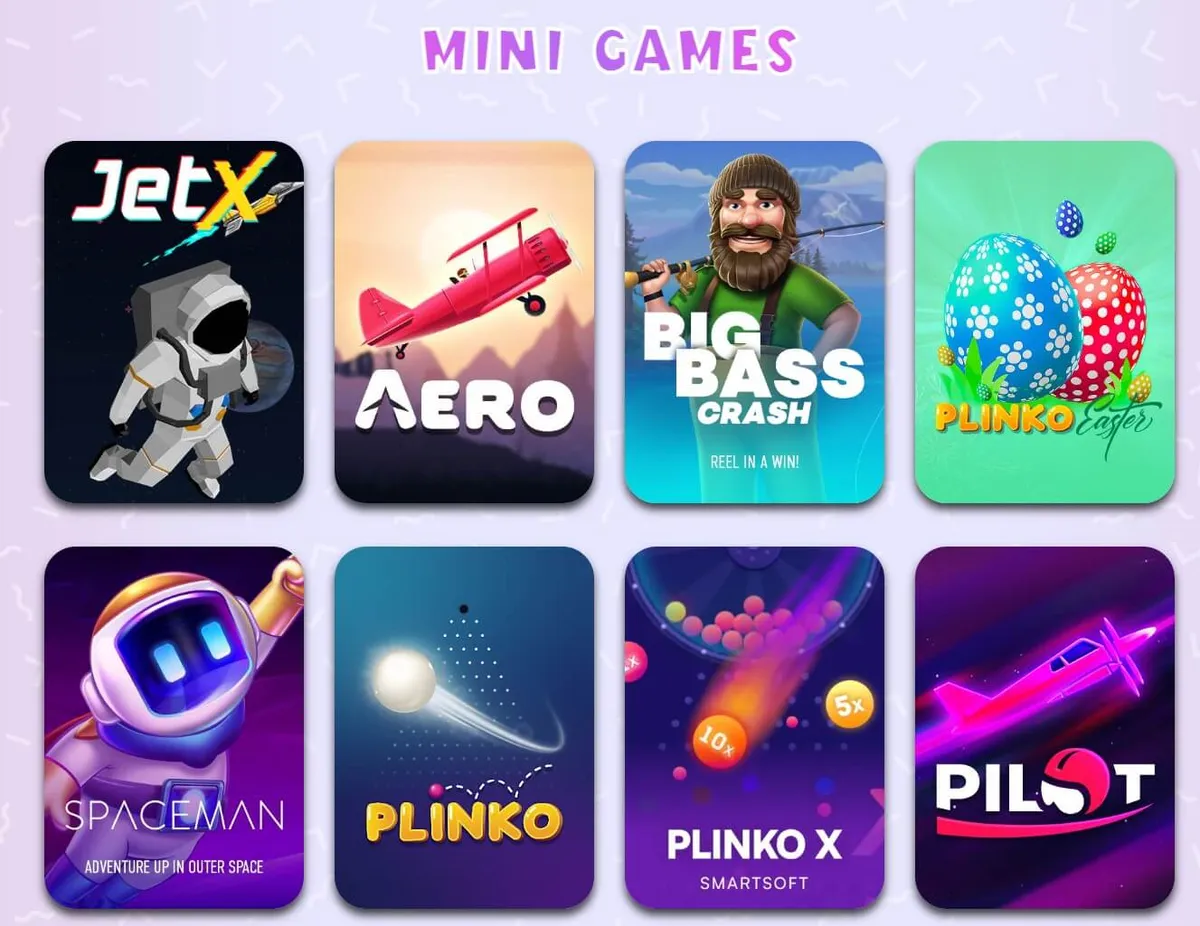 7Bets casino mini games