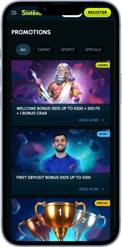 Slotexo casino phone promotions