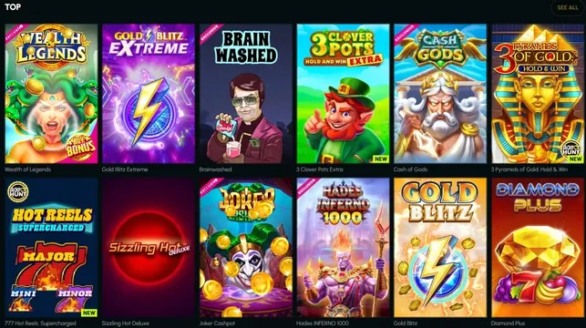 Slotexo casino top games
