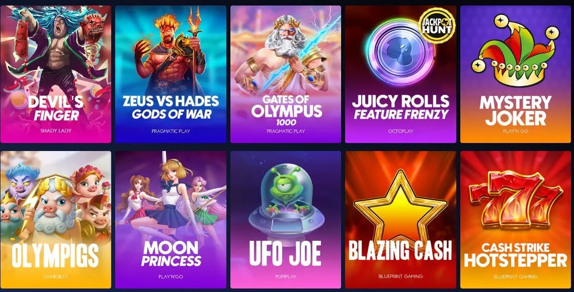 Kripty casino VIP games