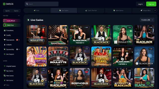 bets.io casino live games