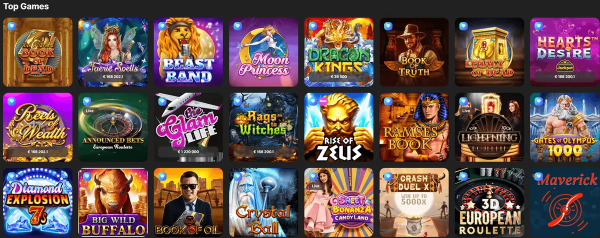 betspins.io casino games