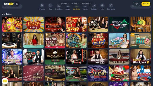 bettilt casino live games