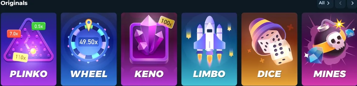 bety casino original games