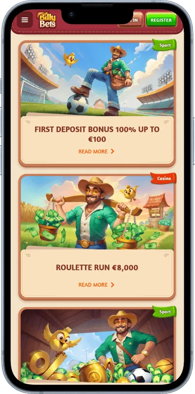 billybets casino phone promotions