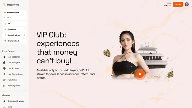 bitcasino vip club