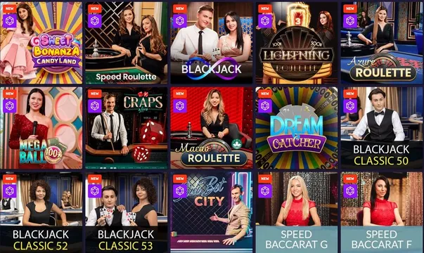 bitcoincasino live games