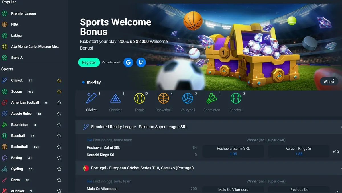 bitsler casino sports betting