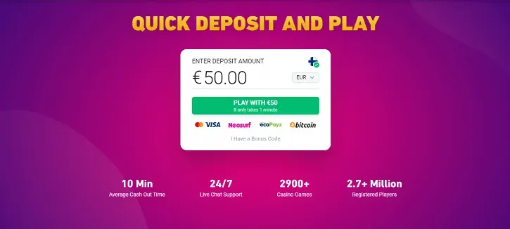 bitstarz casino fast deposit