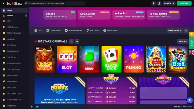bitstarz casino games