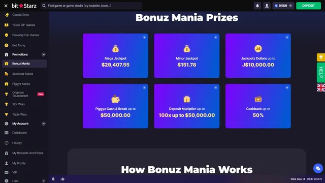 bitstarz casino promotions