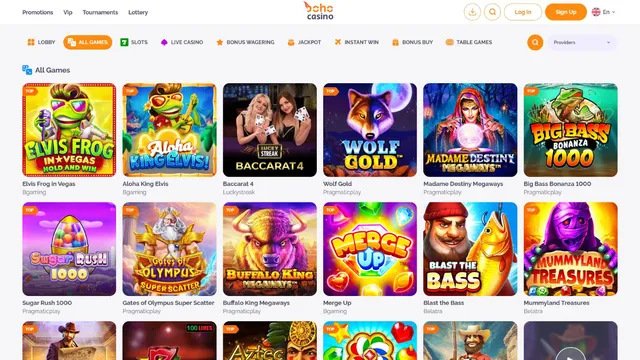 boho casino games