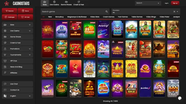 casinostars games