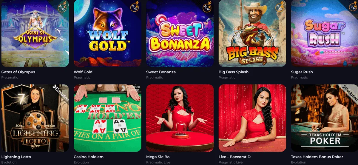 cryptoleo casino games