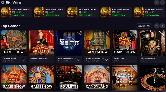 cryptoleo casino live games