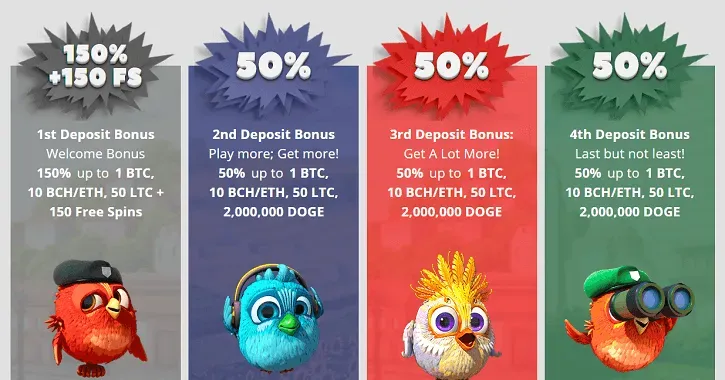 cryptowild casino bonuses