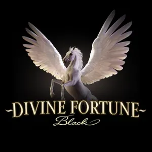 divine fortune black slot icon