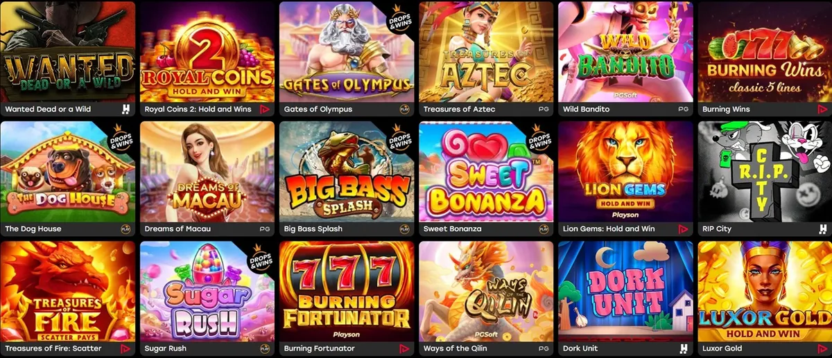 fairspin casino games