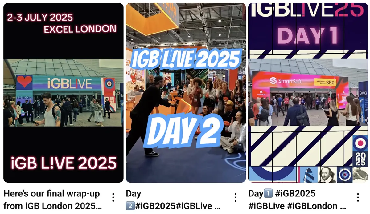 igb london 2025 youtube shorts