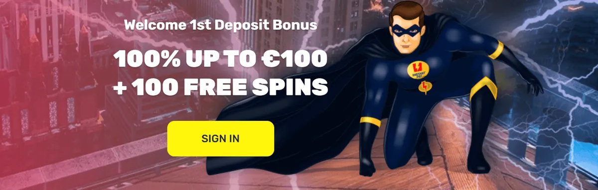 instantpay casino welcome bonus