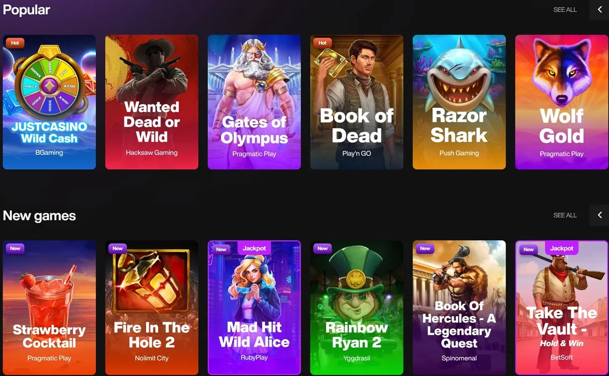 just io casino games