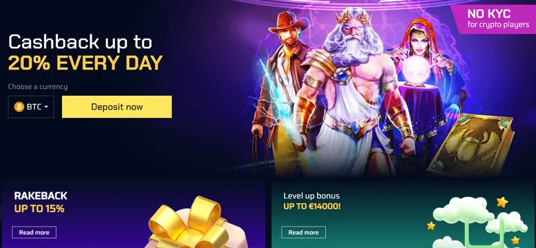 justbit casino cashback