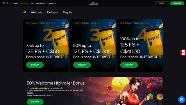 katsubet casino promotions