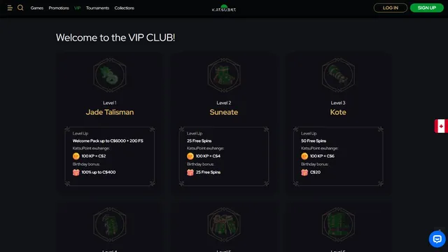 katsubet casino vip club