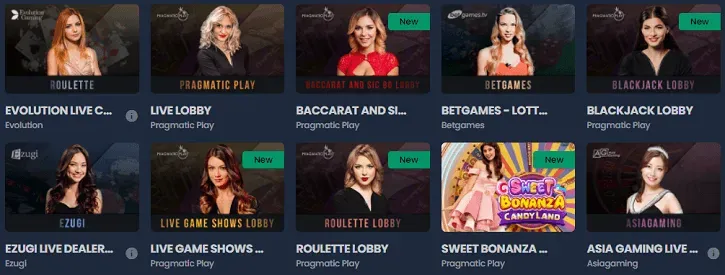 kryptosino live dealer games