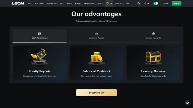 leon casino vip club