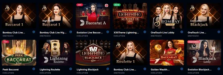 livecasino live games