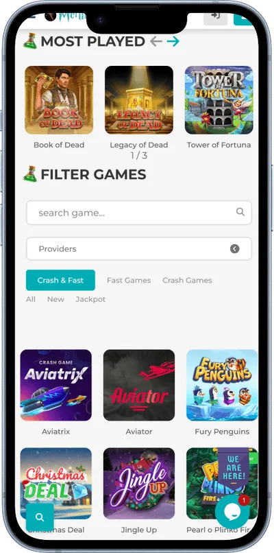 merlin casino phone slot games