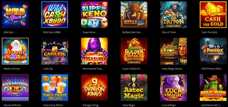 mirax casino games