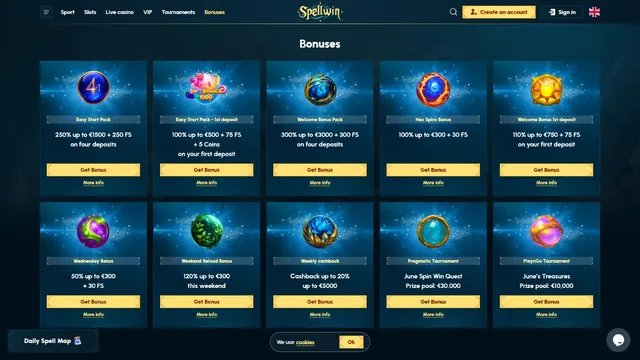 spellwin casino promotions