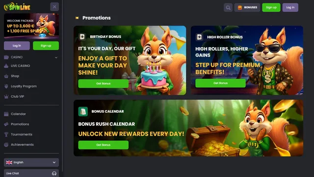 spinline casino promotions