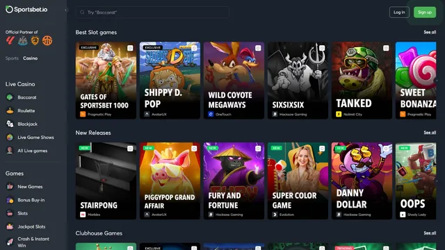 sportsbet casino games