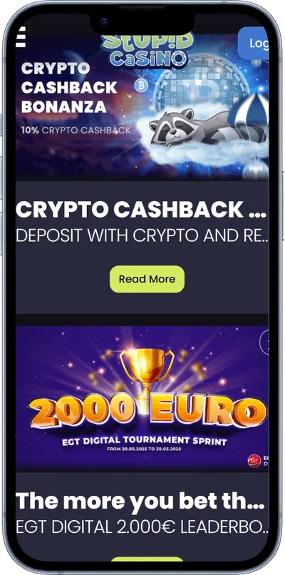 stupid casino phone cashback