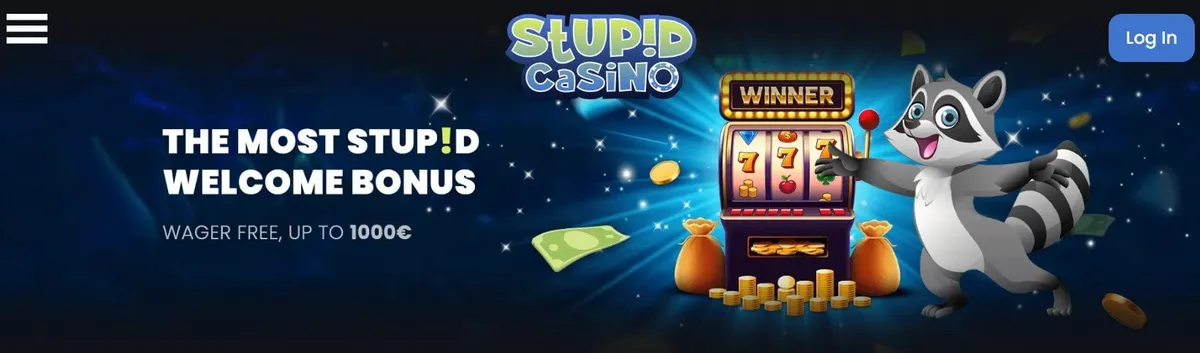stupid casino welcome bonus