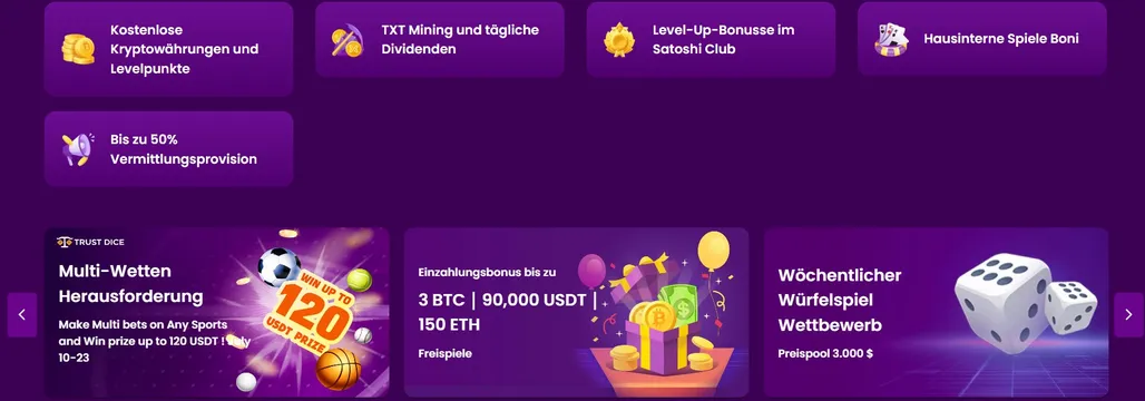 trustdice casino bonusse