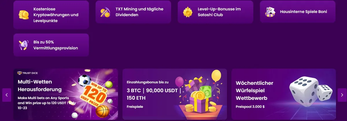 trustdice casino bonusse de