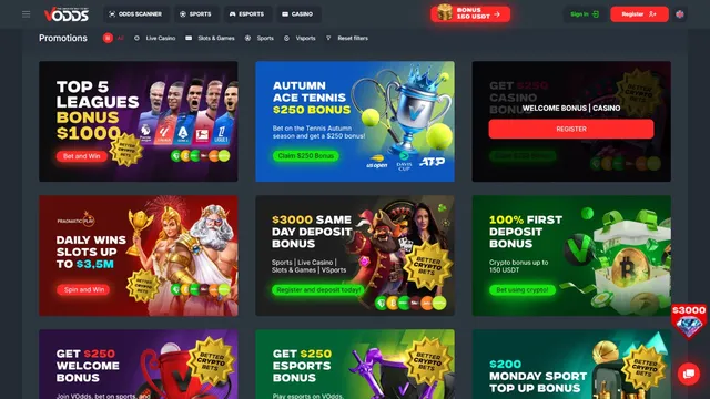 vodds casino promotions