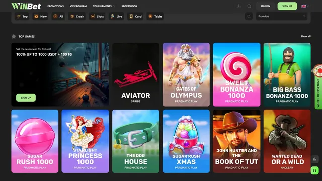 willbet casino games