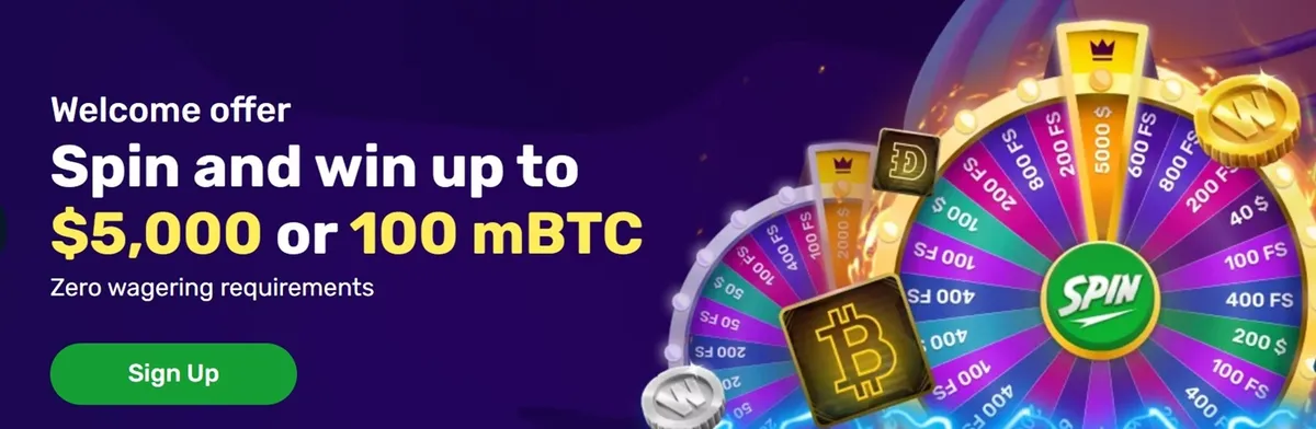 winz casino welcome bonus