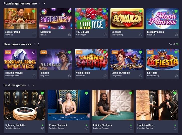 cloudbet casino games slots