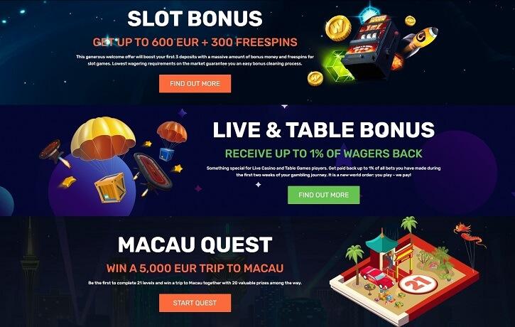 winz casino bonuses promotions