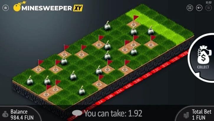 minesweeper xy jeu