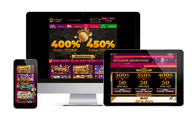 hallmark casino websites screens