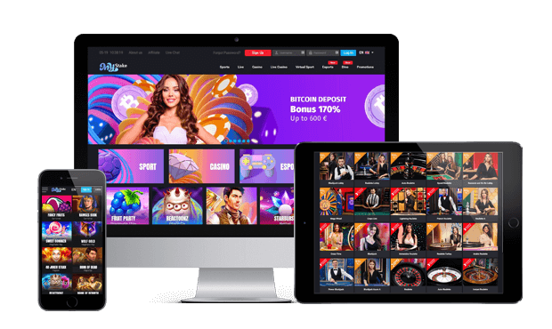 mystake casino website screens
